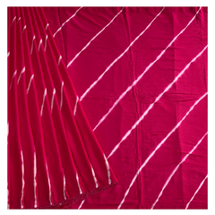 Pink Georgette Designer/Embroidery Saree