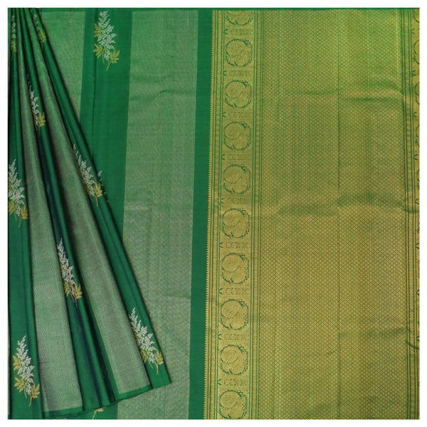Green Silk Kanjeevaram Saree