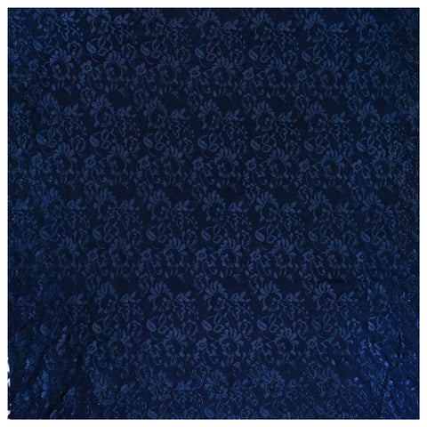 Dark Blue Greige Design 962 Cotton Laces at Rs 340.00 in New Delhi
