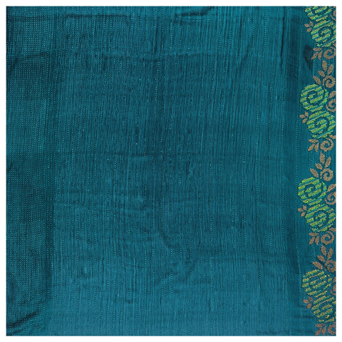 Green Chiffon Saree