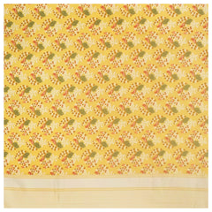 Yellow Cotton Saree