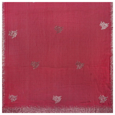 Pink Chiffon Saree