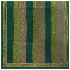 Green Satin Saree