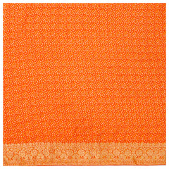 Multicolored Dola Silk Bandhani Saree